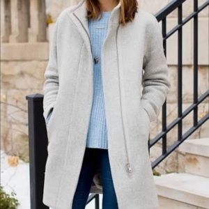 J.CREW Stadium Cloth by Nellogori gray coat 0